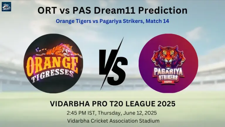 ORT vs PAS Dream11 Prediction
