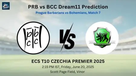 PRB vs BCC Dream11 Prediction