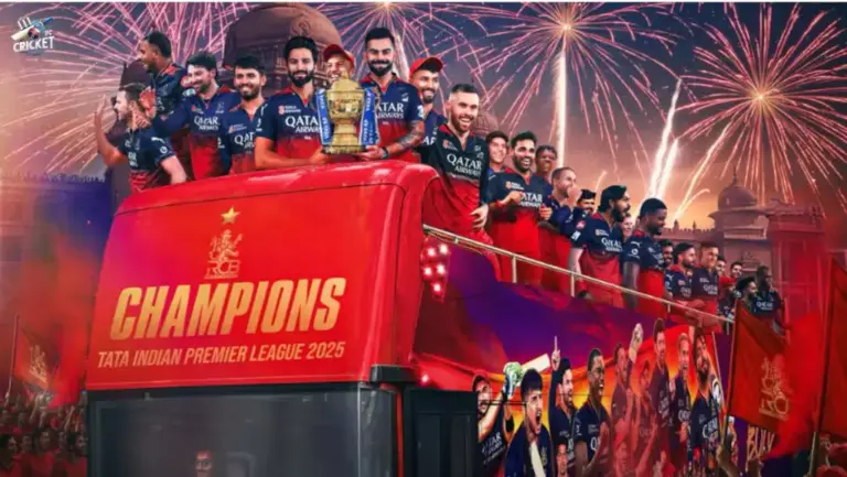 RCB Victory parade