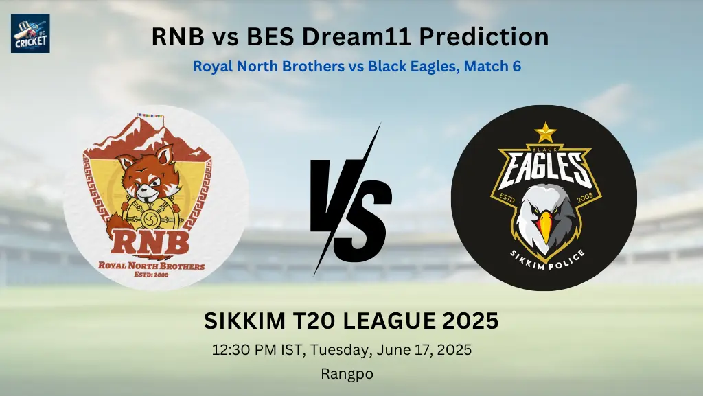RNB vs BES Dream11 Prediction