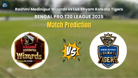 Rashmi Medinipur Wizards vs Lux Shyam Kolkata Tigers Match Prediction