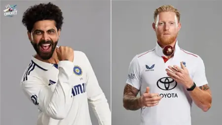 Ravindra Jadeja vs Ben Stokes