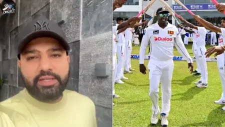Rohit Sharma drops a special message for Angleo Mathews