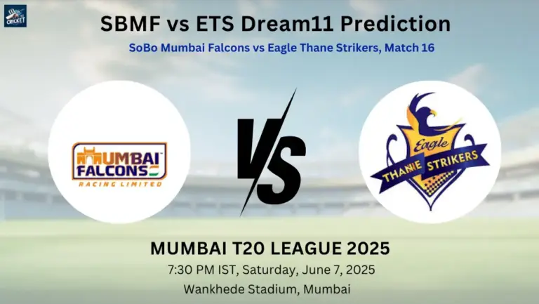 SBMF vs ETS Dream11 Prediction