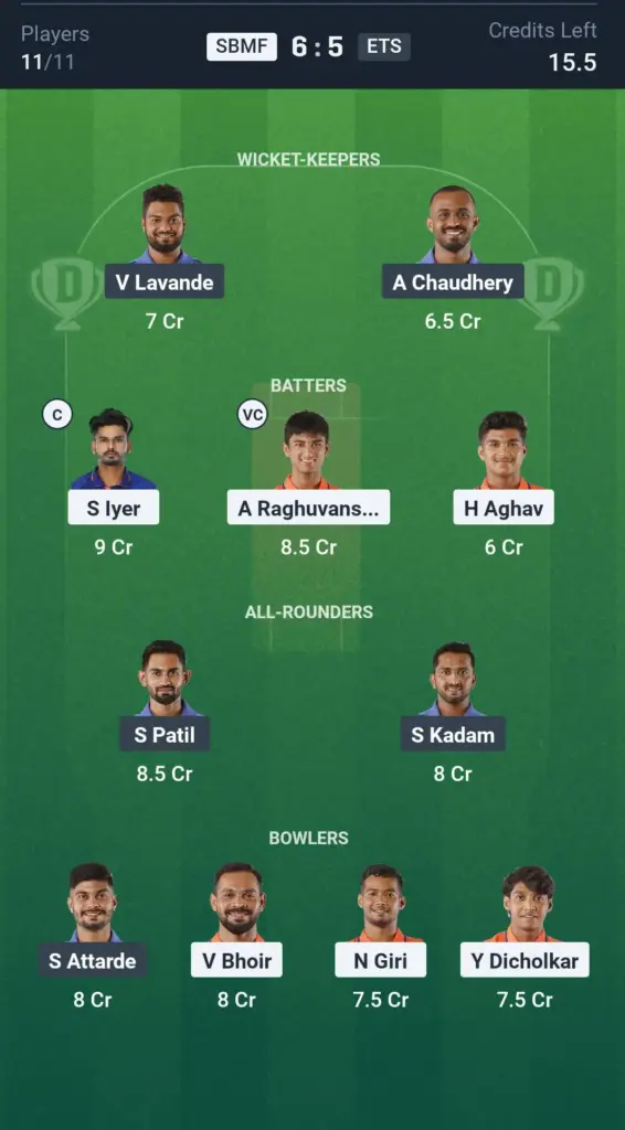 SBMF vs ETS Small League Team