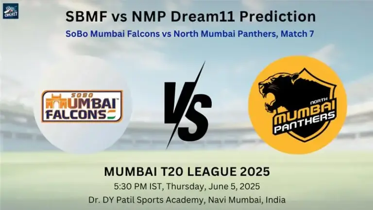 SBMF vs NMP Dream11 Prediction