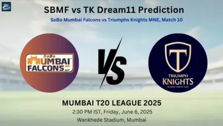 SBMF vs TK Dream11 Prediction