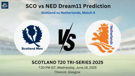 SCO vs NED Dream11 Prediction