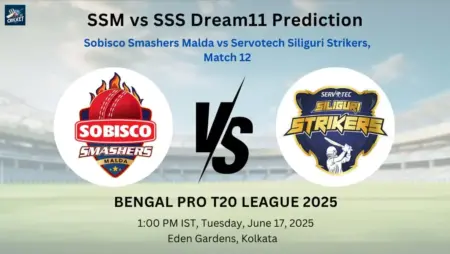 SSM vs SSS Dream 11 Prediction