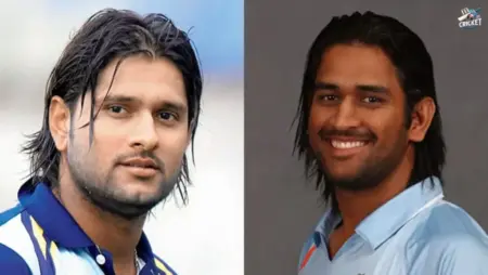 Saurabh Tiwary and MS Dhoni