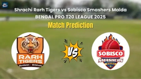 Shrachi Rarh Tigers vs Sobisco Smashers Malda Match Prediction