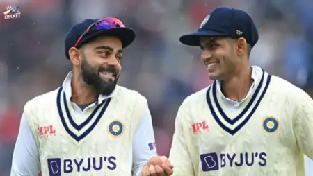Shubman Gill and Virat Kohli