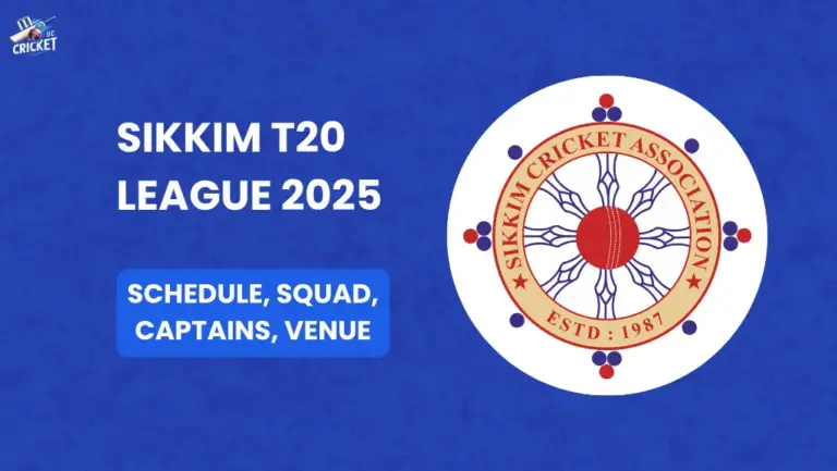 Sikkim T20 League 2025 Schedule