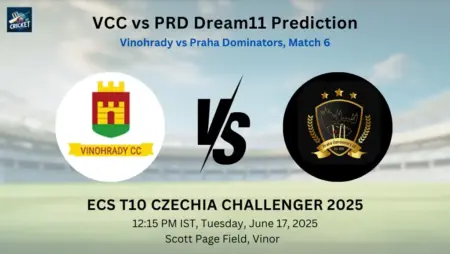 VCC vs PRD Dream11 Prediction