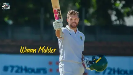 Wiann Mulder slams 100 against Zimbabwe