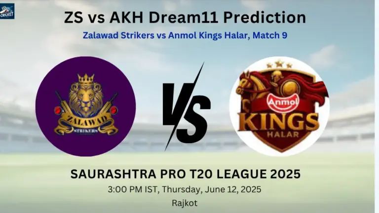 ZS vs AKH Dream11 Prediction