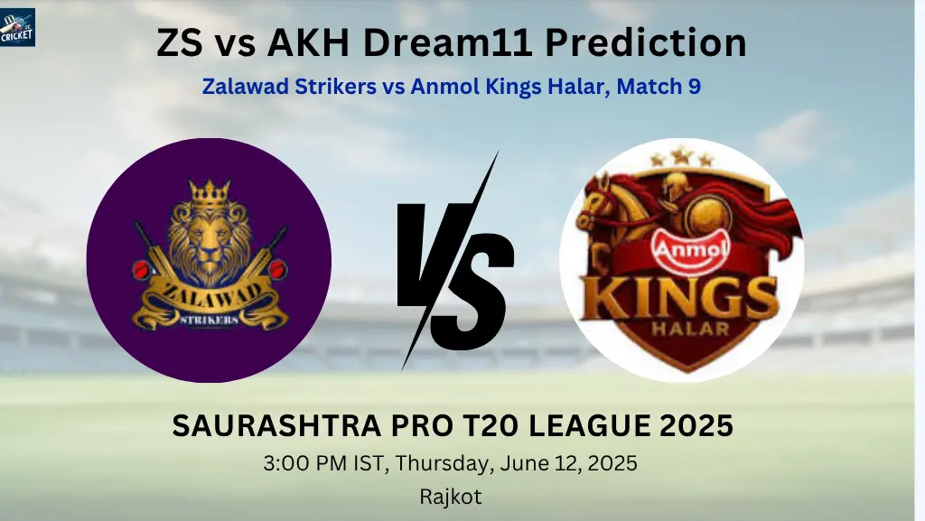 ZS vs AKH Dream11 Prediction