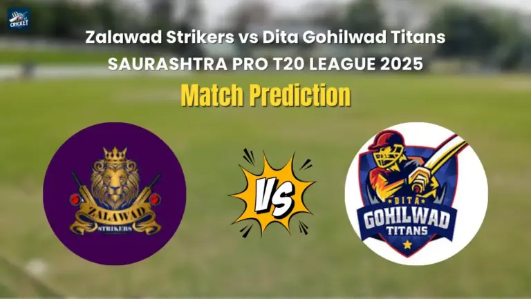 Zalawad Strikers vs Dita Gohilwad Titans Kings Match Prediction