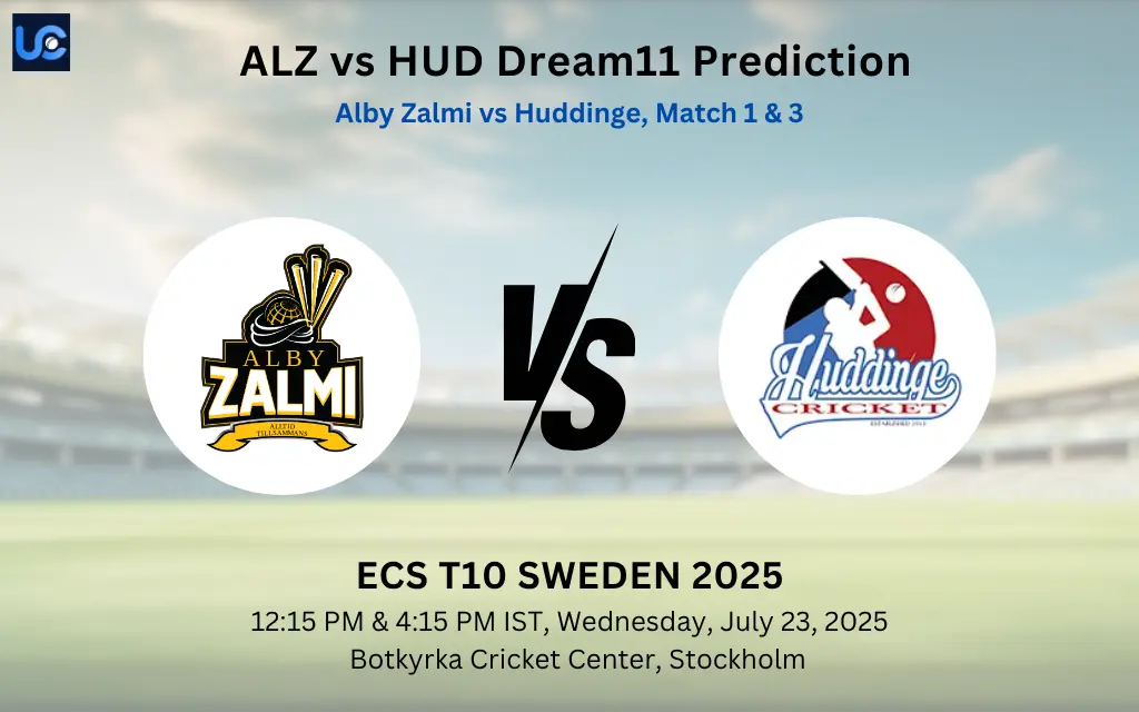 ALZ vs HUD Dream11 Prediction