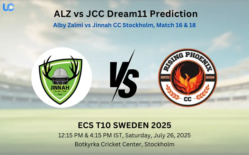 ALZ vs JCC Dream11 Prediction