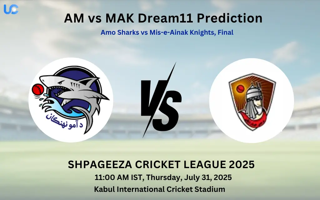 AM vs MAK Dream11 Prediction