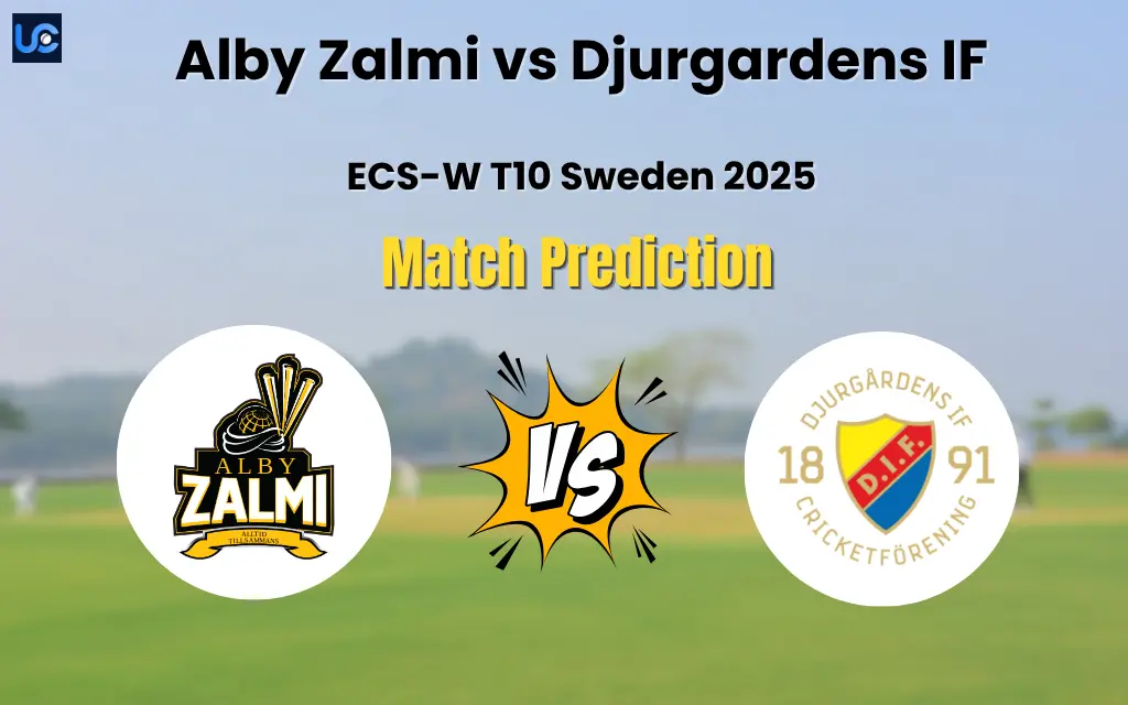 Who will Win Alby Zalmi vs Djurgardens IF? Match Prediction – ECS-W T10 Sweden 2025 Alby Zalmi vs Djurgardens IF Match Prediction
