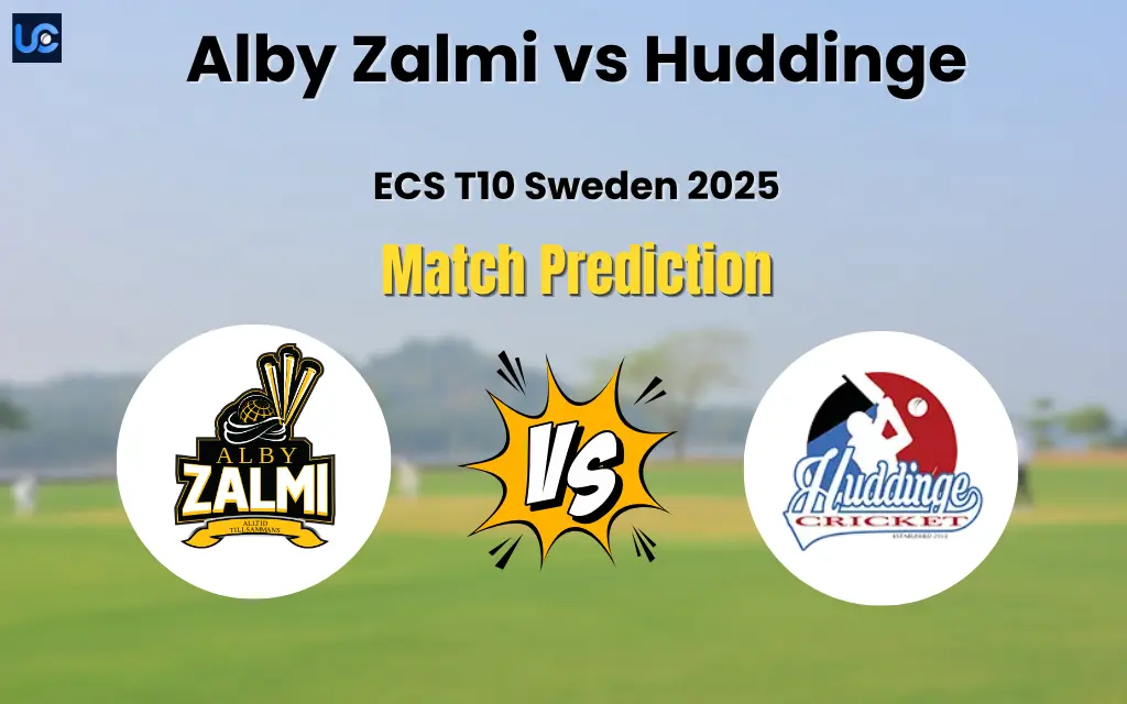 Who will Win Alby Zalmi vs Huddinge? Match Prediction – ECS T10 Sweden 2025 Alby Zalmi vs Huddinge Match Prediction
