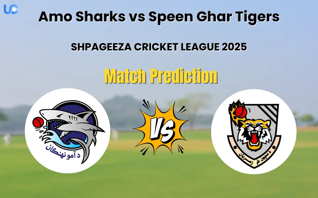 Amo Sharks vs Speen Ghar Tigers Match Prediction
