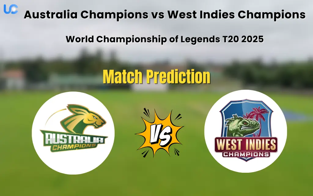 Australia Champions vs West Indies Champions Match Prediction