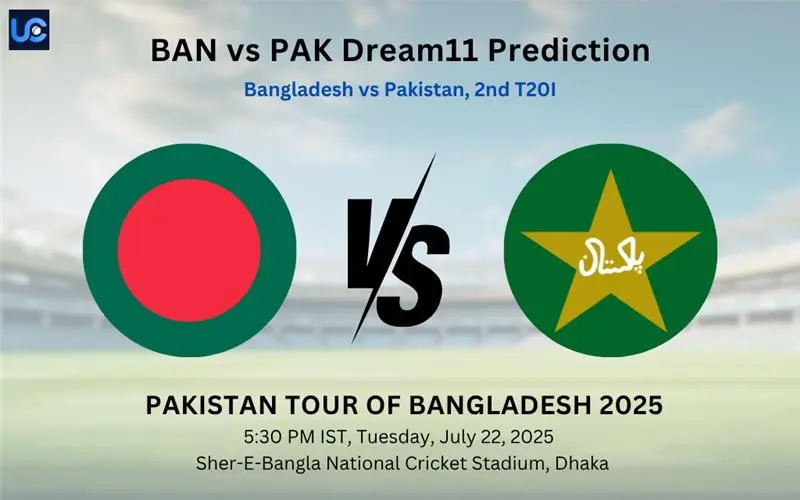 BAN vs PAK Dream11 Prediction