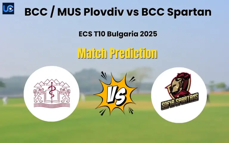 BCC MUS Plovdiv vs BCC Spartan Match Prediction