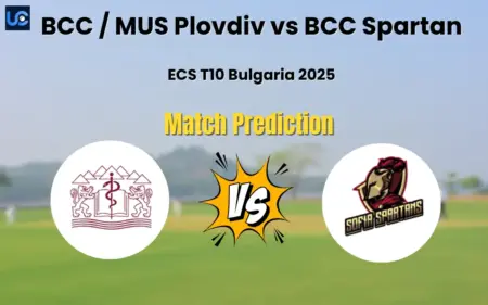 BCC MUS Plovdiv vs BCC Spartan Match Prediction