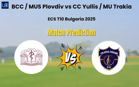 BCC MUS Plovdiv vs CC Yullis MU Trakia Match Prediction
