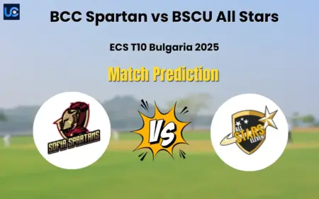 BCC Spartan vs BSCU All Stars Match Prediction