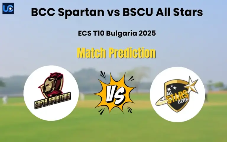 BCC Spartan vs BSCU All Stars Match Prediction