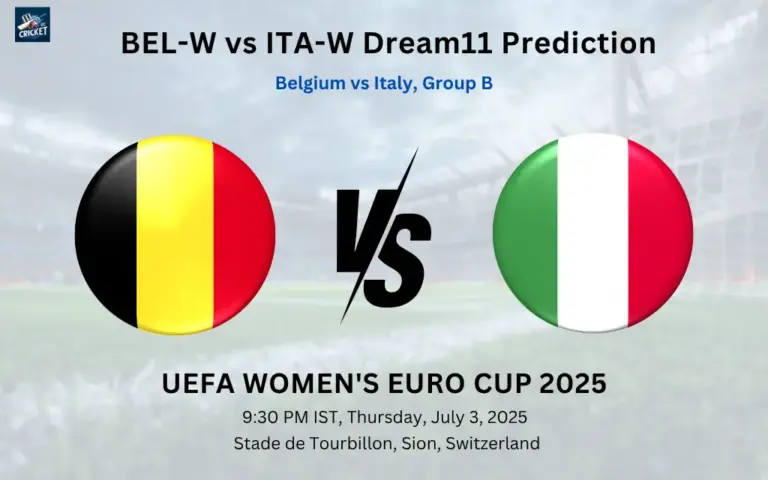 BEL-W vs ITA-W Dream11 Prediction