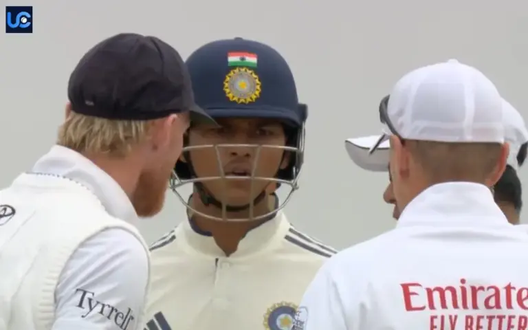 Ben Stokes gets involved in a heated argument