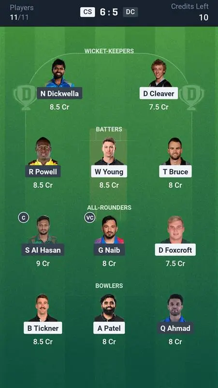 CS vs DC  Small League Team