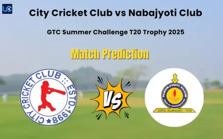 City Cricket Club vs Nabajyoti Club Match Prediction