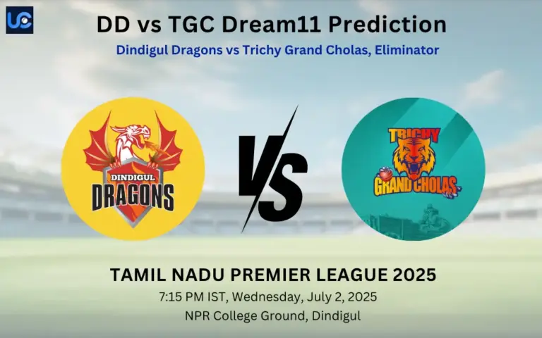 DD vs TGC Dream11 Prediction