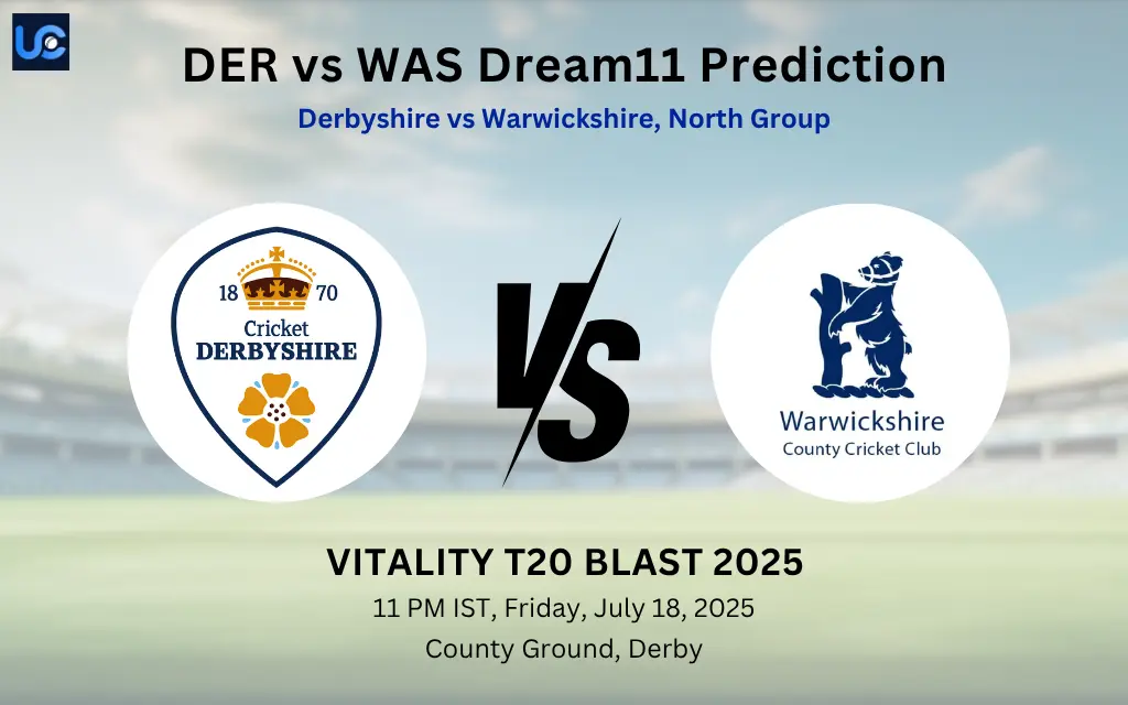 DER vs WAS Dream11 Prediction