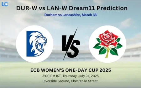DUR-W vs LAN-W Dream11 Prediction