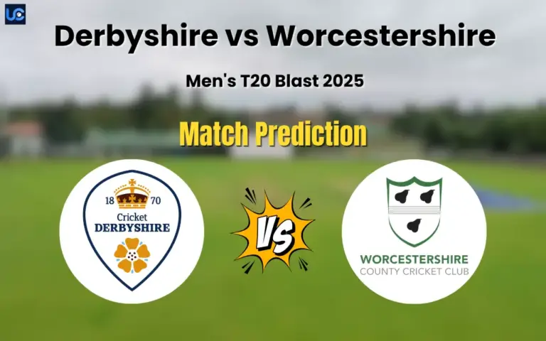 Derbyshire vs Worcestershire Match Prediction