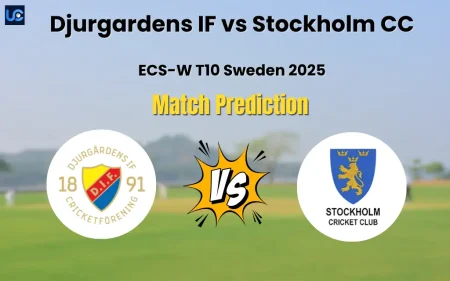 Who will Win Djurgardens IF vs Stockholm CC? Match Prediction – ECS-W T10 Sweden 2025 Djurgardens IF vs Stockholm CC Match Prediction