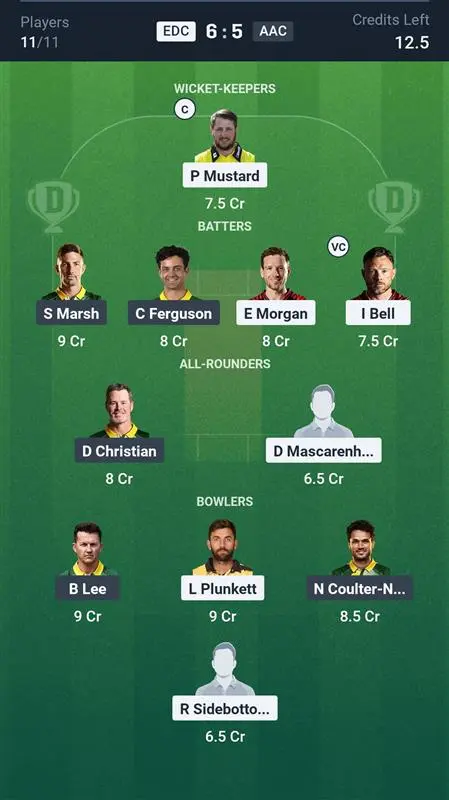 EDC vs AAC Small League Team