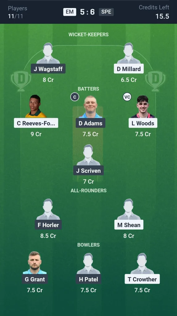 EM vs SPE Small League Team