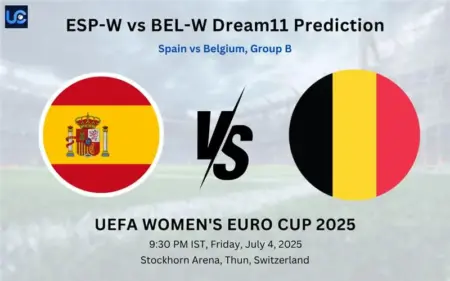 ESP-W vs BEL-W Dream11 Prediction