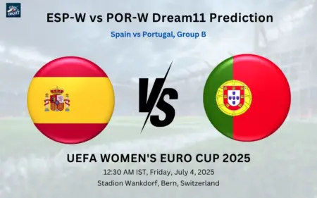 ESP-W vs POR-W Dream11 Prediction