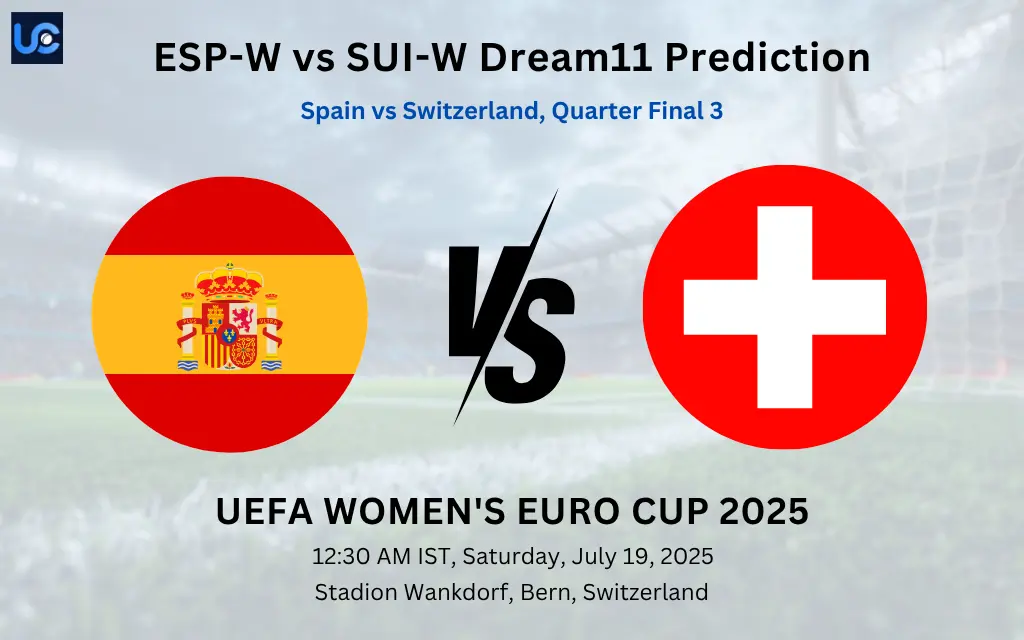 ESP-W vs SUI-W Dream11 Prediction