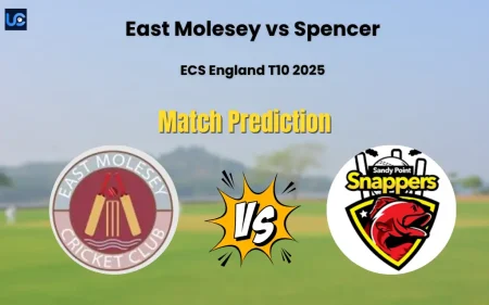 EM vs SPE Match Prediction, ECS England T10 2025: Who will Win East Molesey vs Spencer? East Molesey vs Spencer Match Prediction
